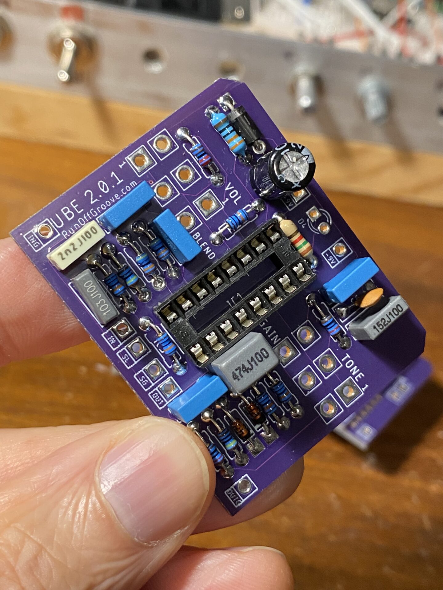 UBE Screamer 2 PCB