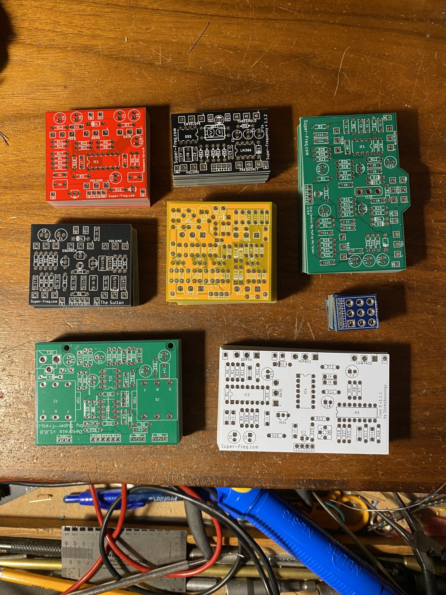 New PCBs