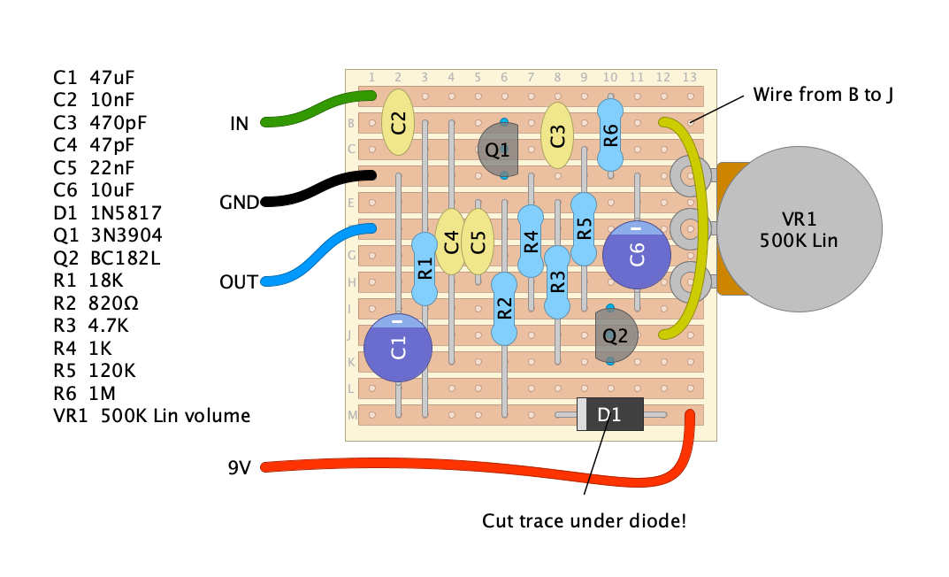Pedal Building Workshop at Noisebridge: Fuzz Face