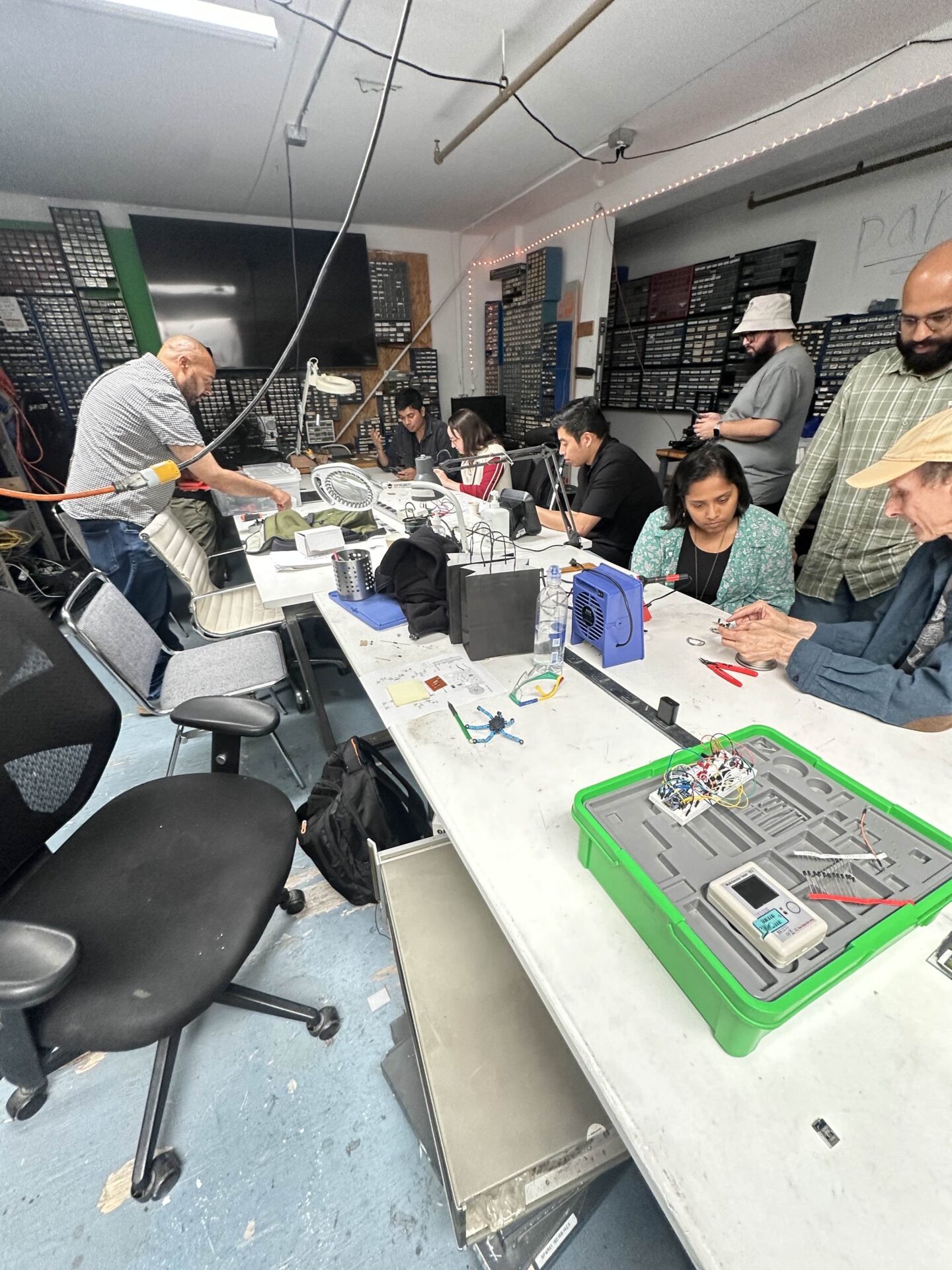 Guitar Pedal Workshop at Noisebridge
